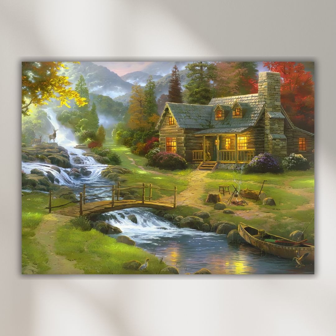 Canvas slika Koliba